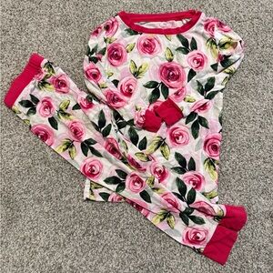 Little Sleepies Roses size 18-24m